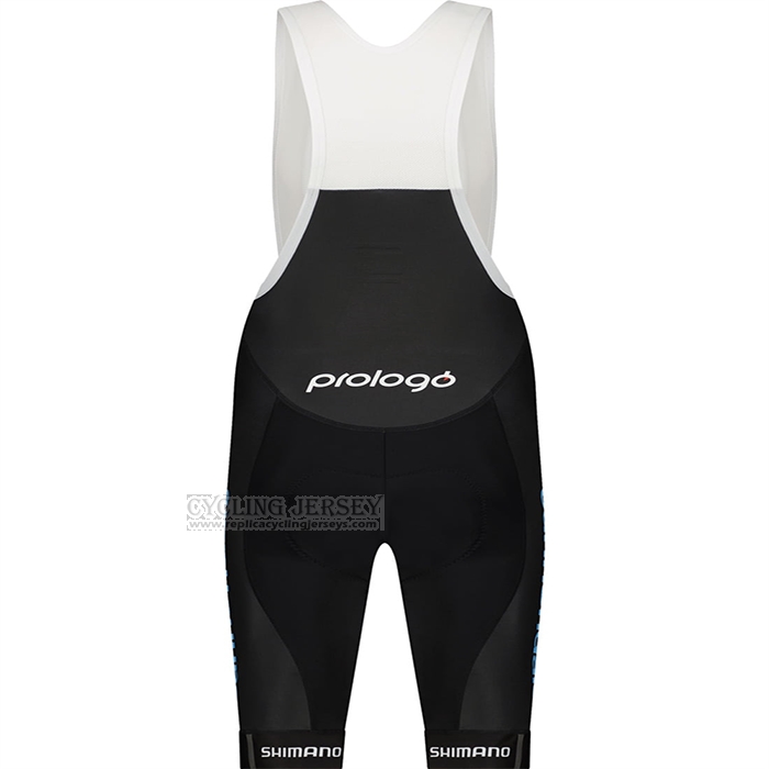 2021 Cycling Jersey Cannondale Light Bluee Black Short Sleeve and Bib Short
